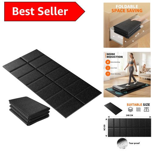 Foldable 140x60 treadmill - foldable, cm