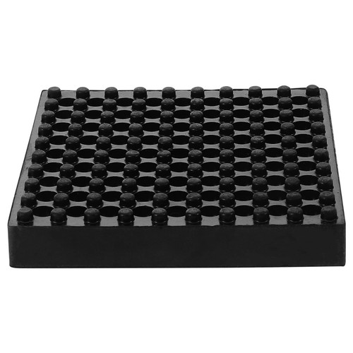 Black rubber shock - black,