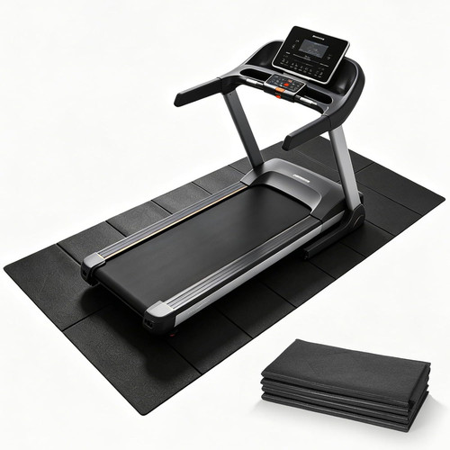 Foldable treadmill mat - foldable,
