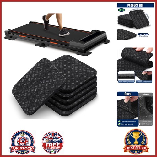 6pcs non slip treadmill - 6pcs,
